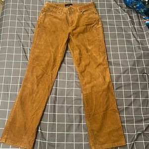 Talbots Carmel corduroy stretch pants. Size 8.
